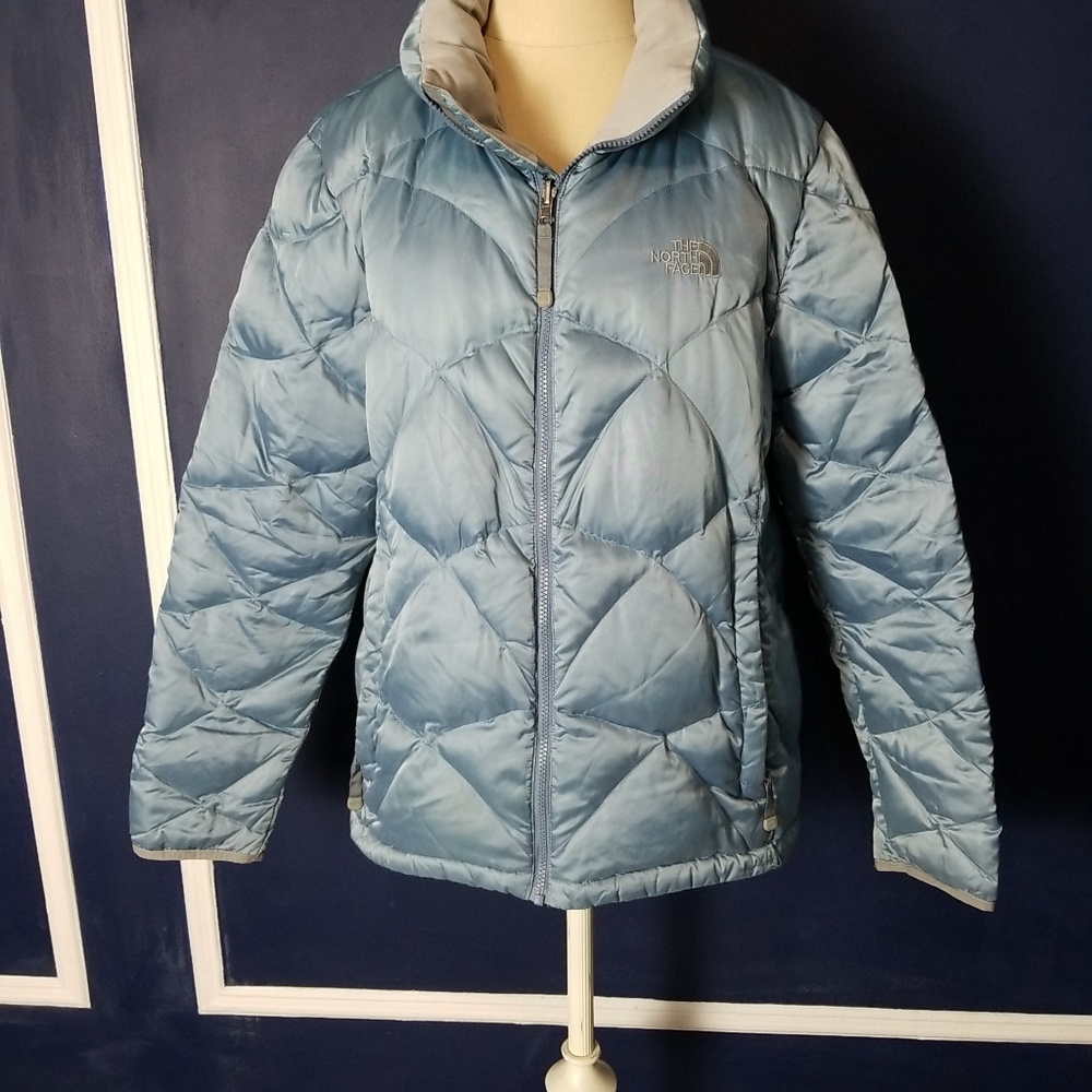 North Face Women's Down Alis Jacket Puffer Blue Si